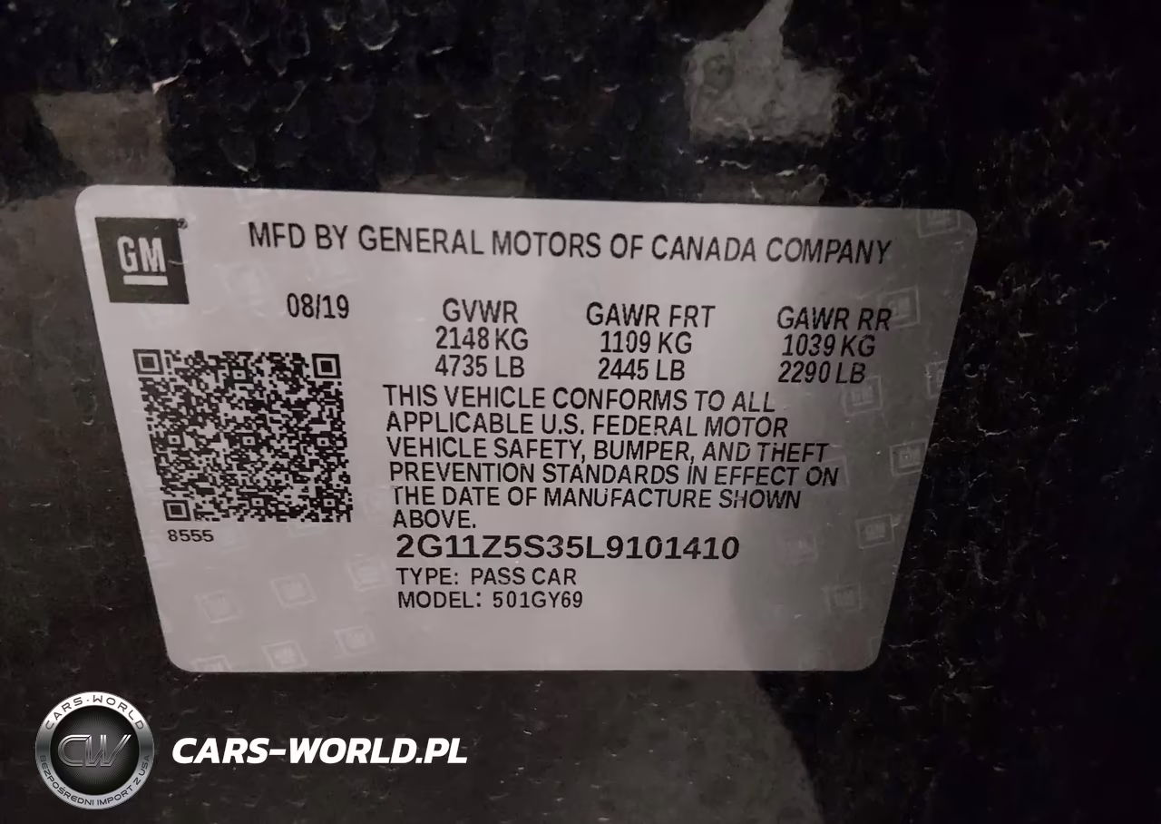 2020 Chevrolet Impala Fwd Lt VIN:2G11Z5S35L9101410 - 9