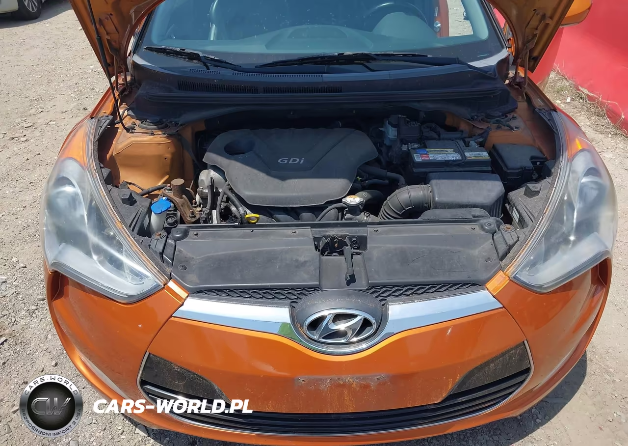 2012 Hyundai Veloster Base W-Black VIN:KMHTC6AD3CU029901 - 10