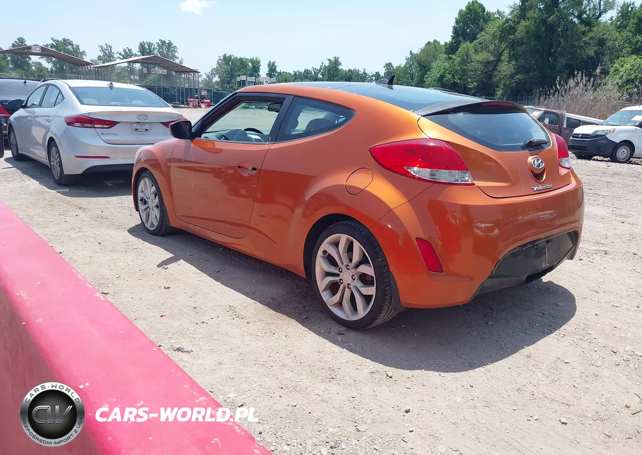 2012 Hyundai Veloster Base W-Black VIN:KMHTC6AD3CU029901 - 3