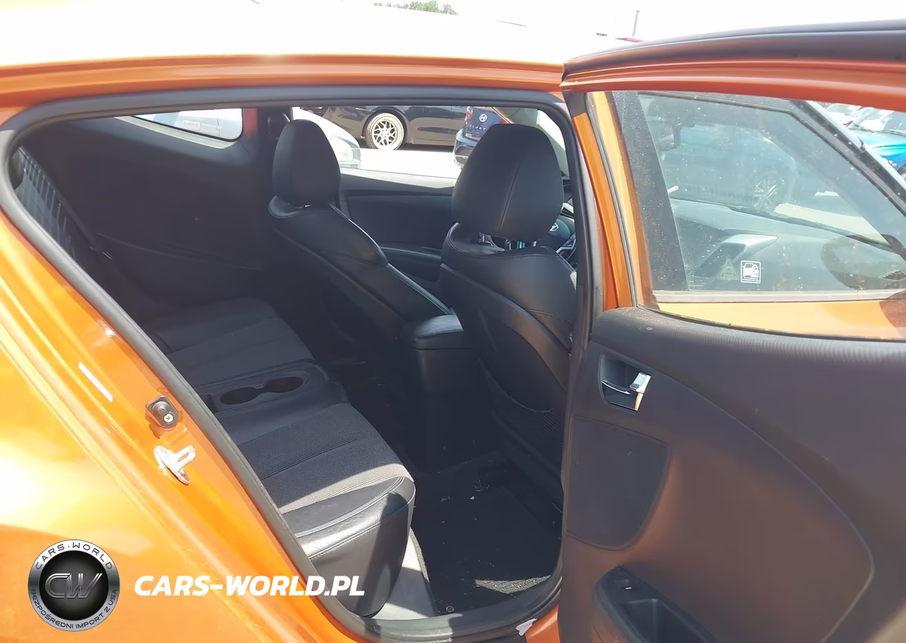 2012 Hyundai Veloster Base W-Black VIN:KMHTC6AD3CU029901 - 8