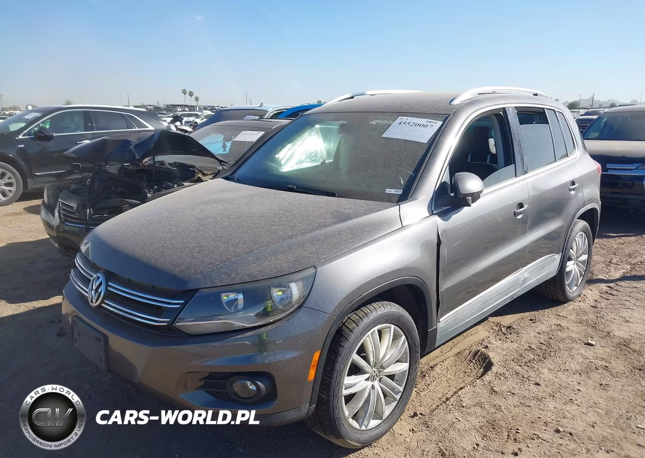 2014 Volkswagen Tiguan Sel VIN:WVGBV3AX2EW527254 - 2