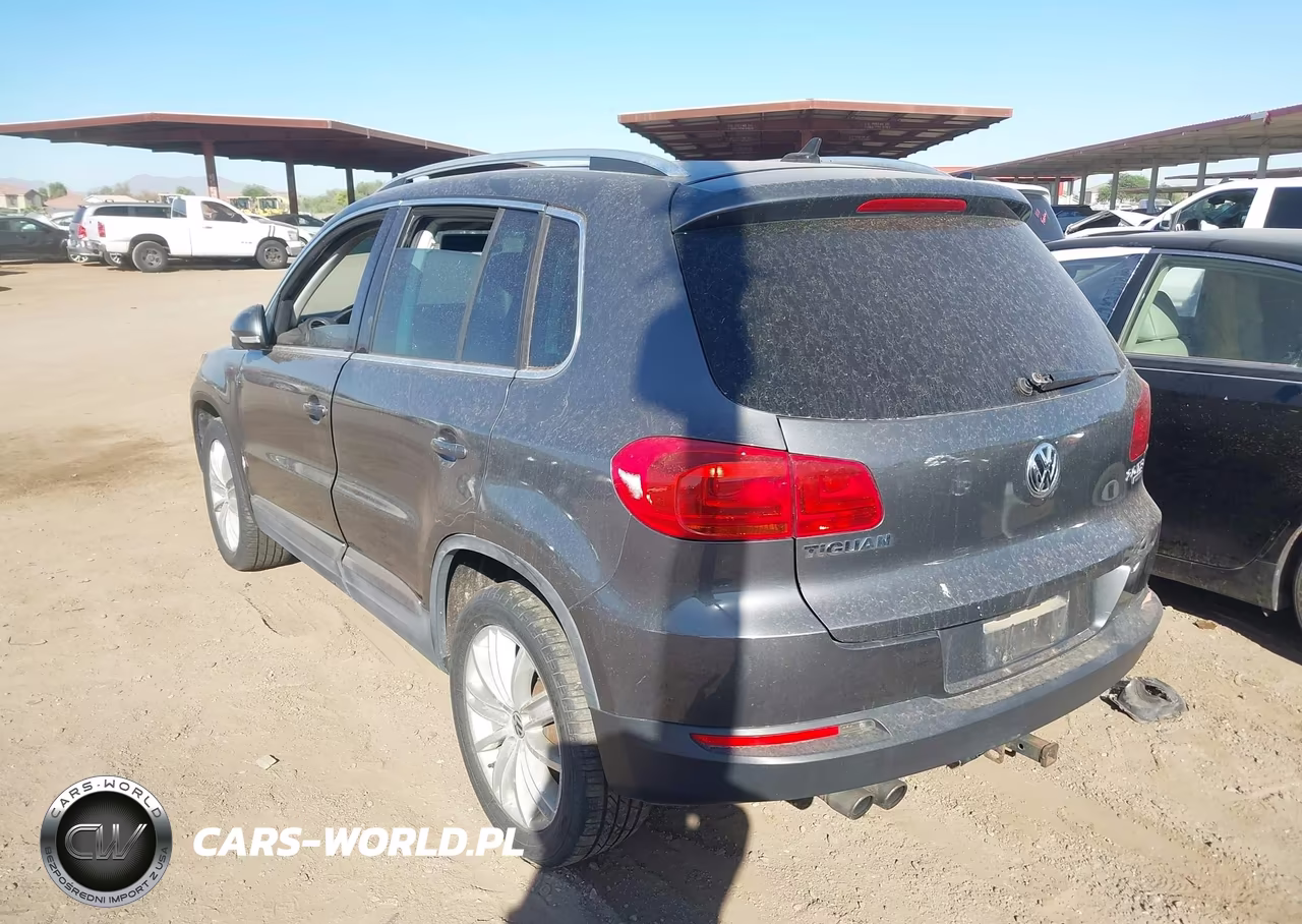 2014 Volkswagen Tiguan Sel VIN:WVGBV3AX2EW527254 - 3