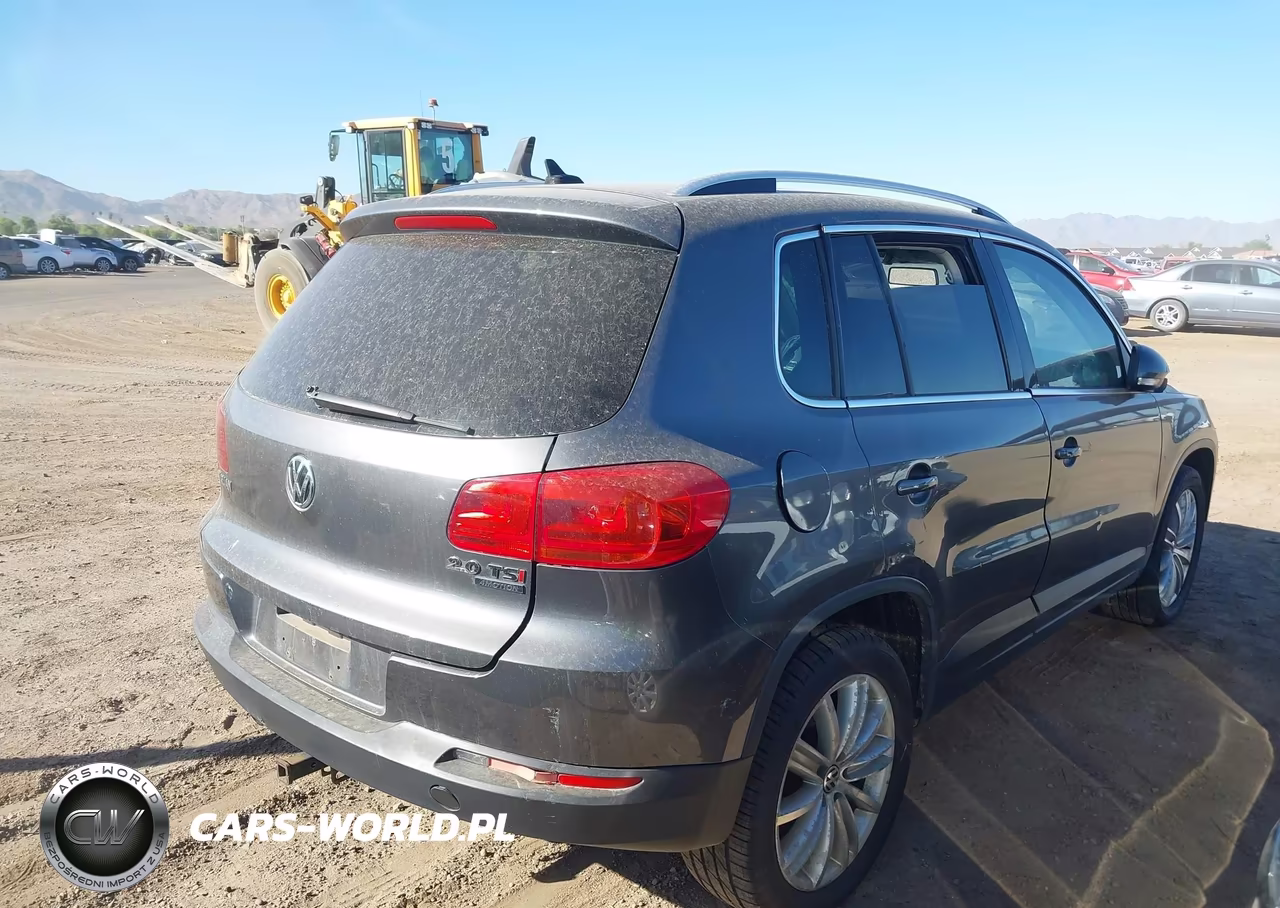 2014 Volkswagen Tiguan Sel VIN:WVGBV3AX2EW527254 - 4