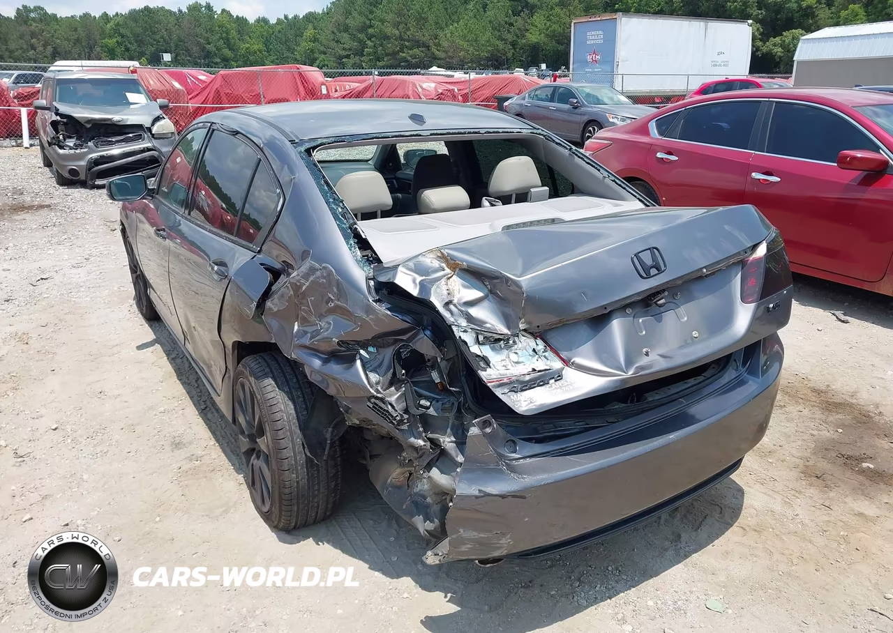 2013 Honda Accord Ex-L V-6 VIN:1HGCR3F81DA048884 - 6