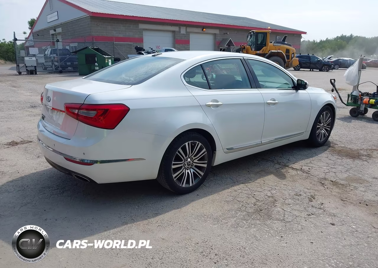 2014 Kia Cadenza Premium VIN:KNALN4D77E5134590 - 4