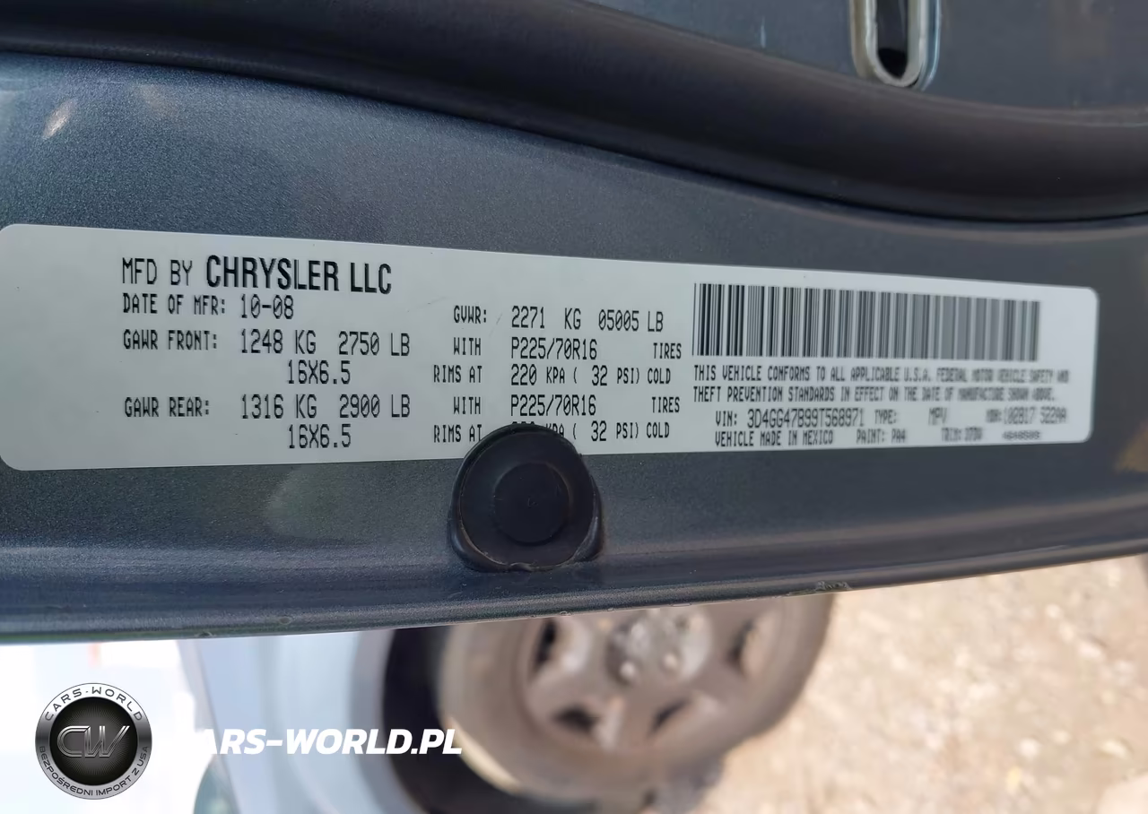2009 Dodge Journey Se VIN:3D4GG47B99T568971 - 9