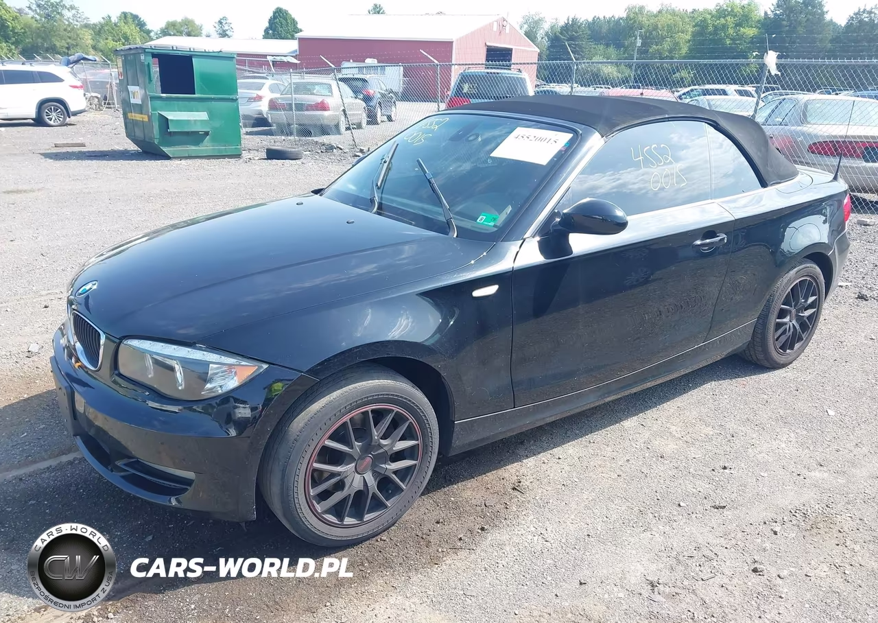 2009 BMW 128I VIN:WBAUL73569VJ76623 - 2