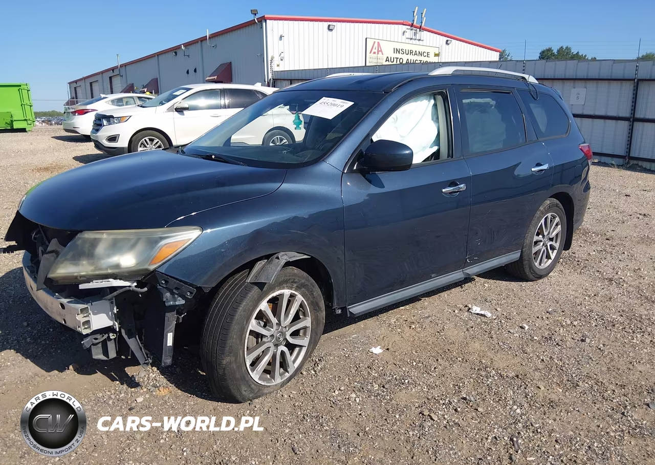 2014 Nissan Pathfinder Sv VIN:5N1AR2MM1EC712487 - 2