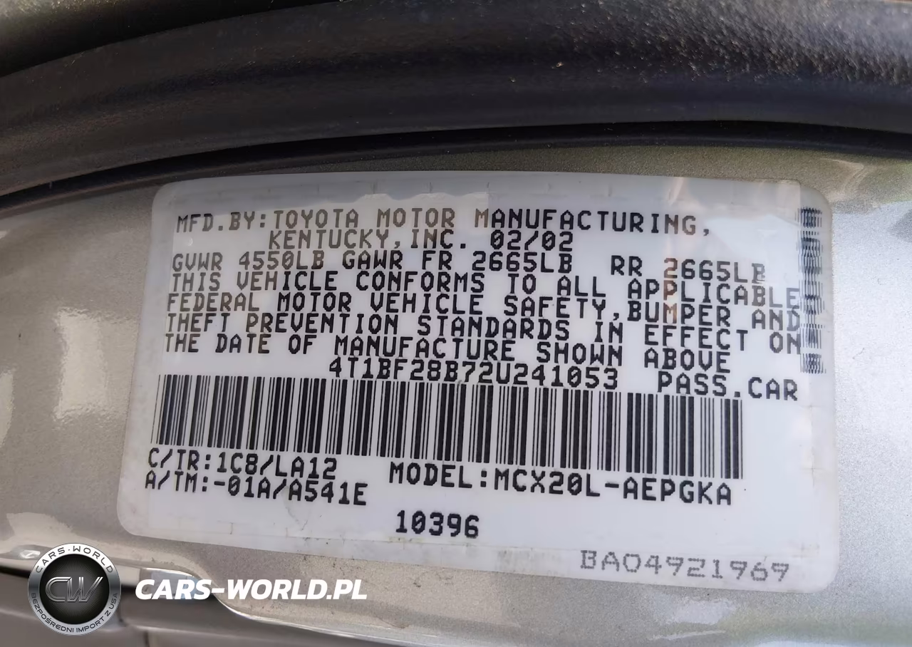 2002 Toyota Avalon Xls VIN:4T1BF28B72U241053 - 9