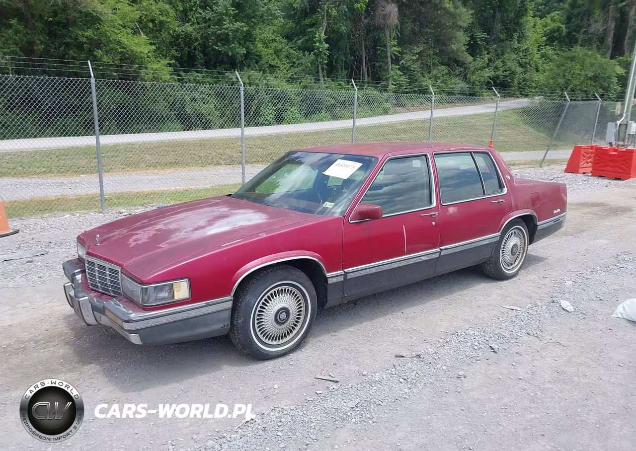 1991 Cadillac Deville VIN:1G6CD53B7M4341098 - 2