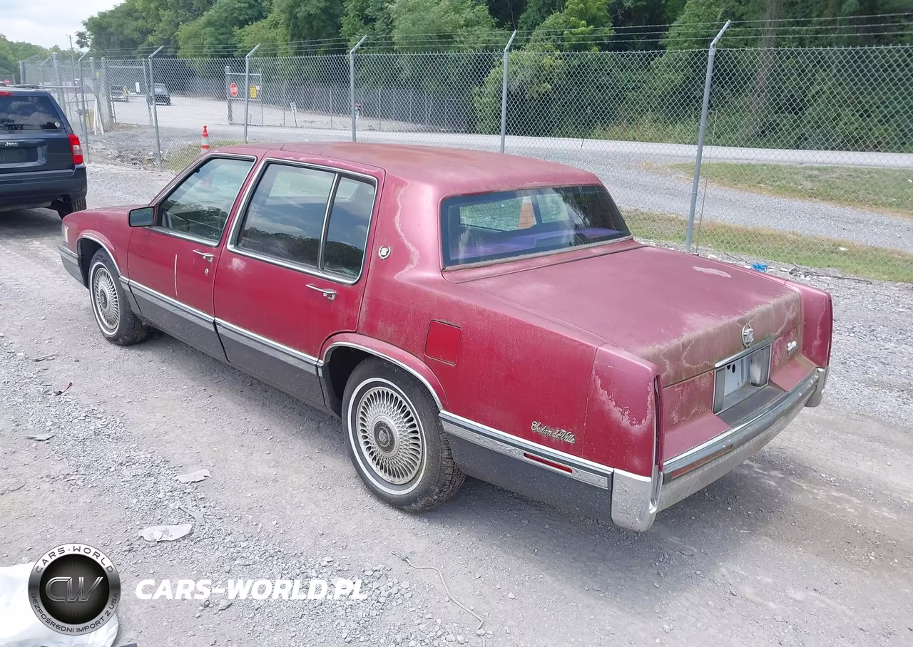 1991 Cadillac Deville VIN:1G6CD53B7M4341098 - 3