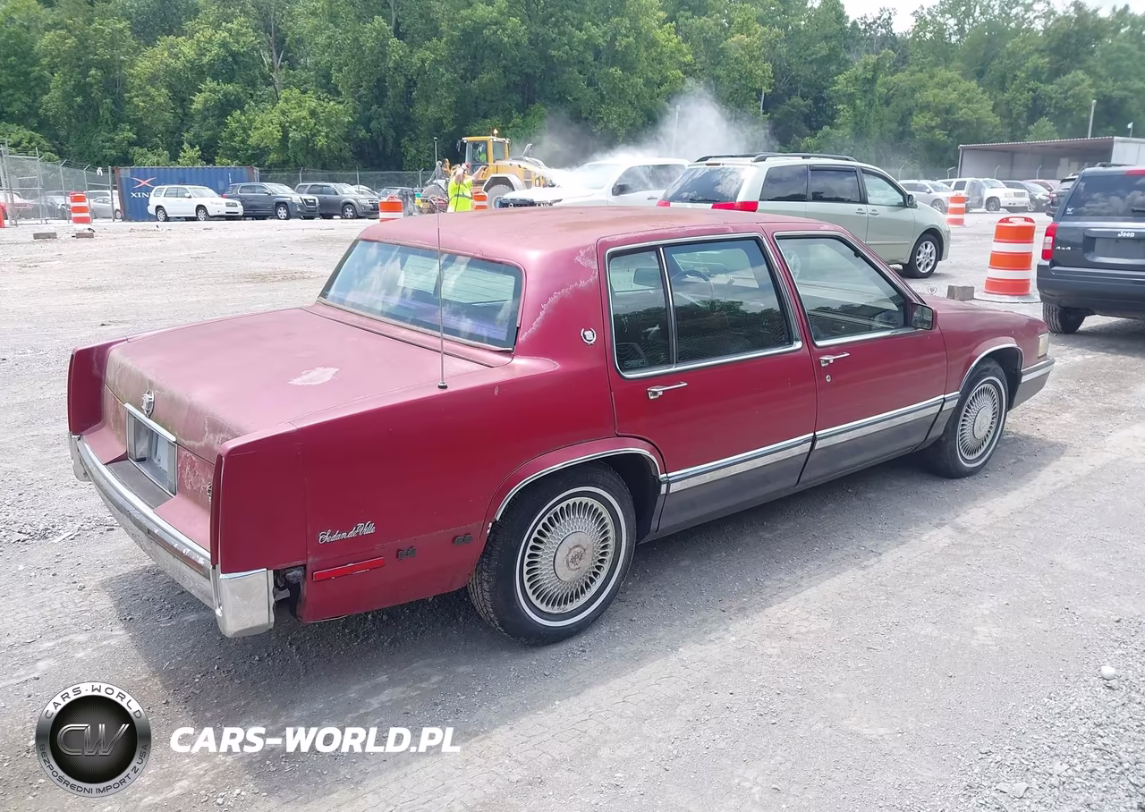1991 Cadillac Deville VIN:1G6CD53B7M4341098 - 4
