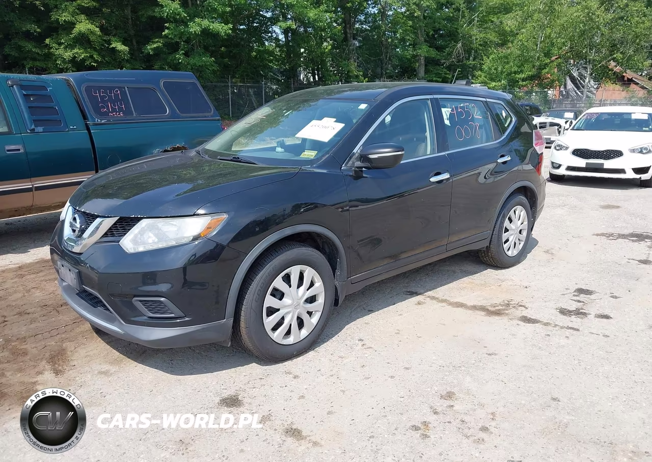 2015 Nissan Rogue S VIN:KNMAT2MV7FP550115 - 2