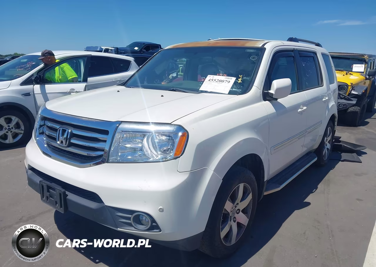 2013 Honda Pilot Touring VIN:5FNYF4H9XDB049242 - 2