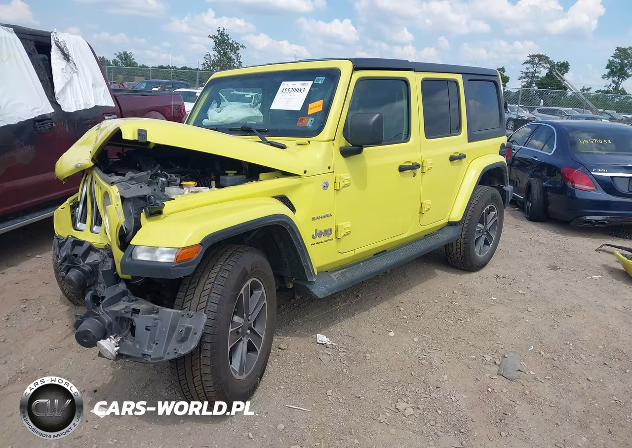 2023 Jeep Wrangler 4-Door Sahara 4X4 VIN:1C4HJXEN0PW702646 - 2
