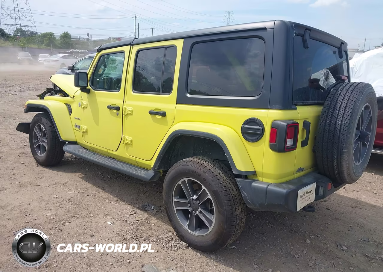2023 Jeep Wrangler 4-Door Sahara 4X4 VIN:1C4HJXEN0PW702646 - 3