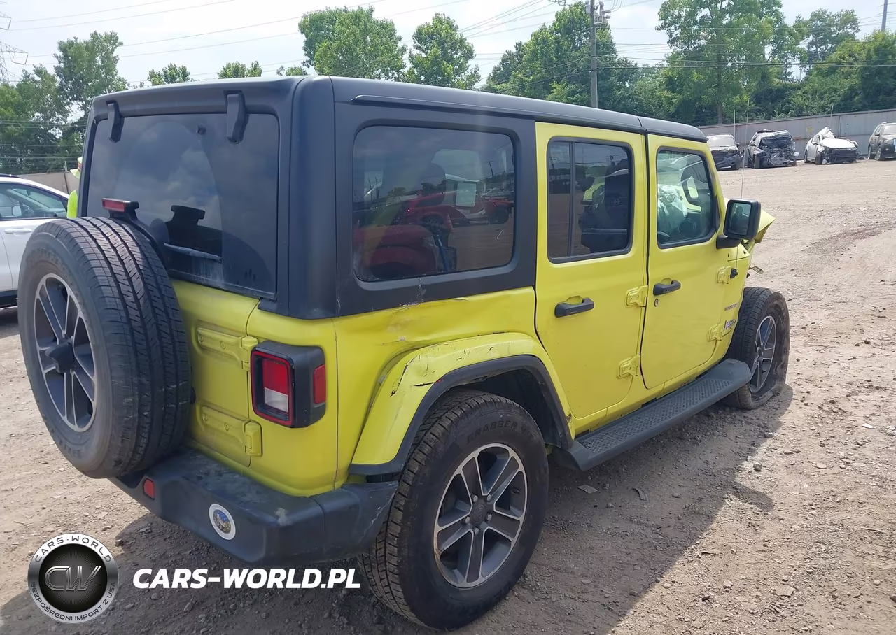 2023 Jeep Wrangler 4-Door Sahara 4X4 VIN:1C4HJXEN0PW702646 - 4