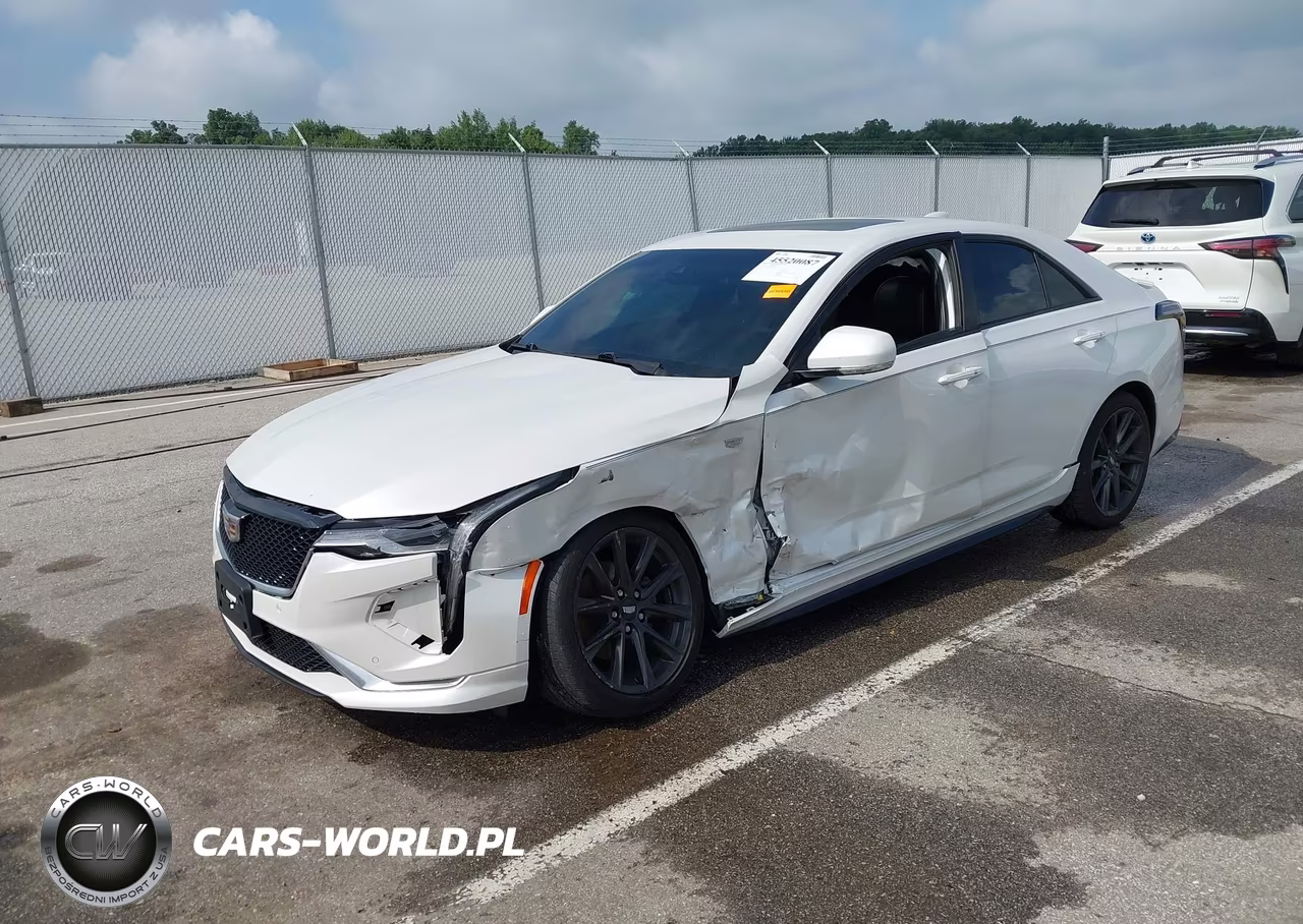 2022 Cadillac Ct4 Sport VIN:1G6DG5RK0N0115898 - 2