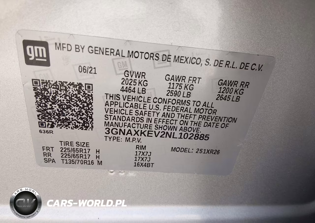 2022 Chevrolet Equinox Fwd Lt VIN:3GNAXKEV2NL102885 - 9