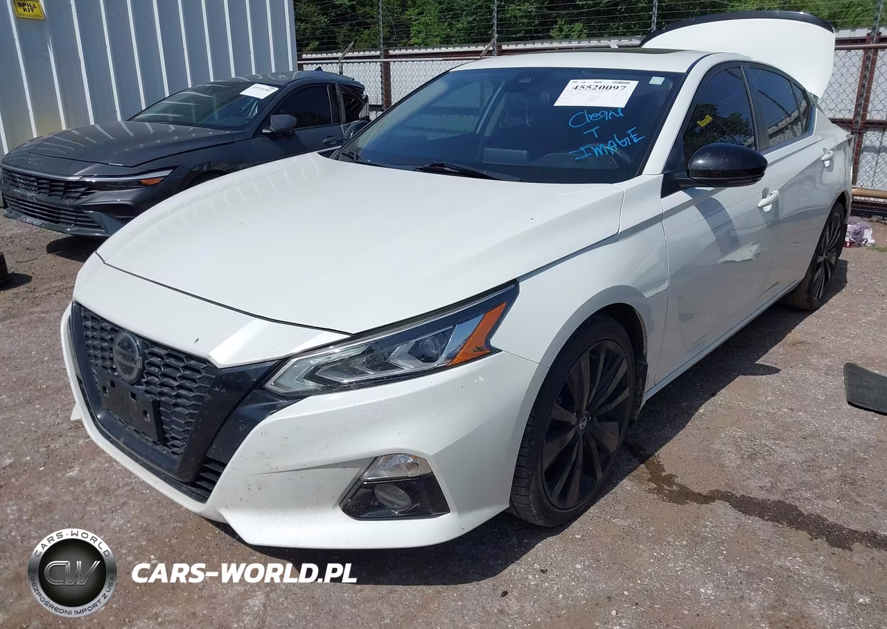 2022 Nissan Altima Sr Fwd VIN:1N4BL4CV9NN331187 - 2
