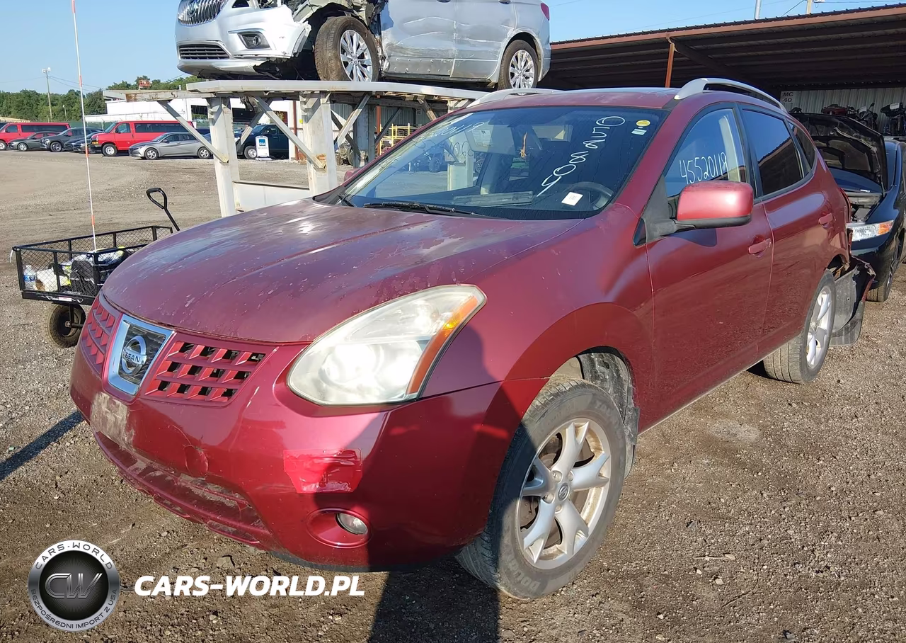 2009 Nissan Rogue Sl VIN:JN8AS58T89W058804 - 2