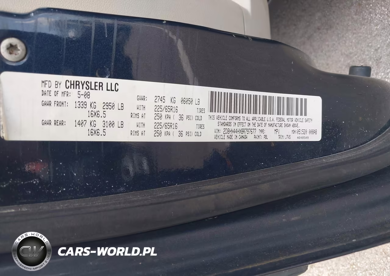 2008 Dodge Grand Caravan Se VIN:2D8HN44HX8R797677 - 9