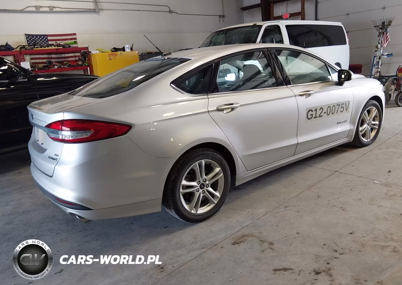 2018 Ford Fusion Hybrid Se VIN:3FA6P0LU0JR243464 - 4