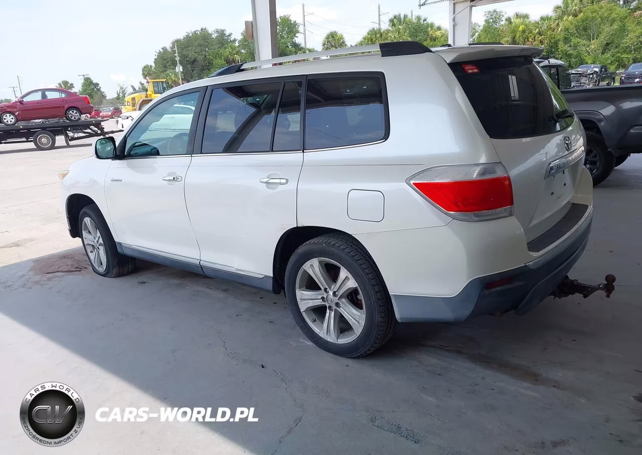 2012 Toyota Highlander Limited V6 VIN:5TDYK3EH5CS061309 - 3