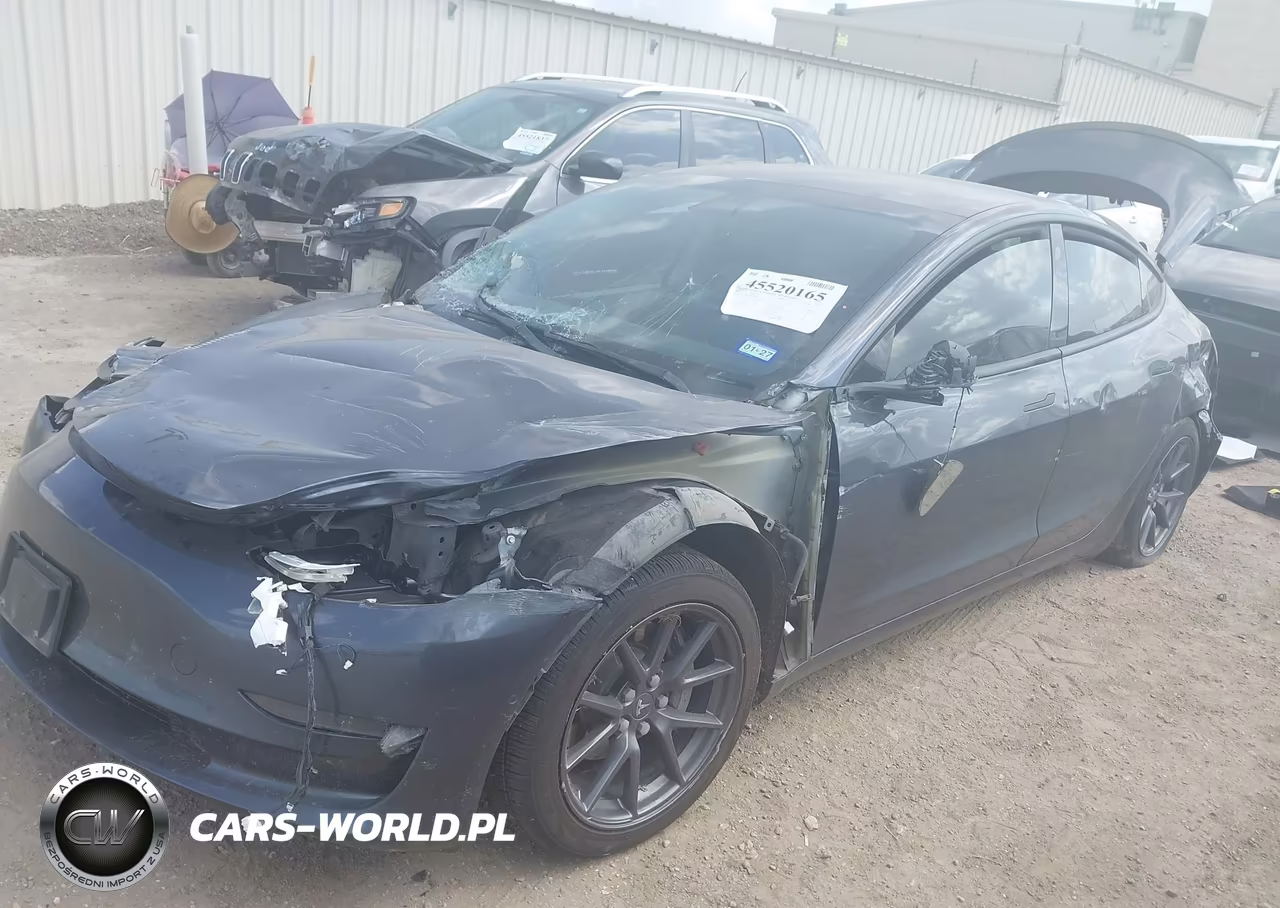 2021 Tesla Model 3 Long Range Dual Motor All-Wheel Drive VIN:5YJ3E1EB1MF849060 - 2