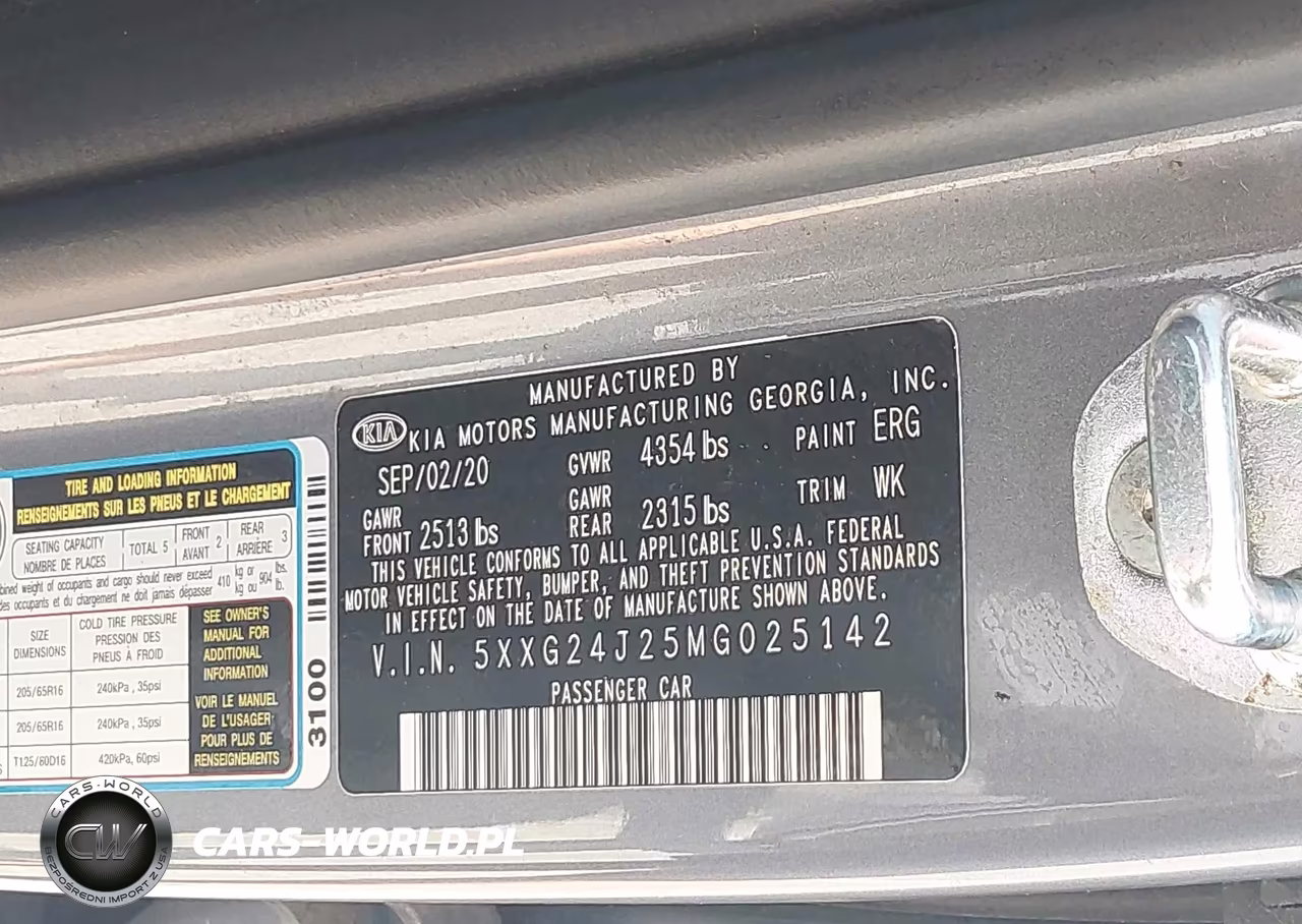 2021 Kia K5 Lx VIN:5XXG24J25MG025142 - 9