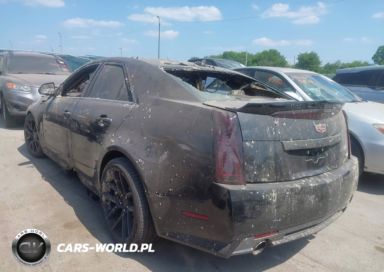 2012 Cadillac Cts-V VIN:1G6DV5EP8C0143906 - 3