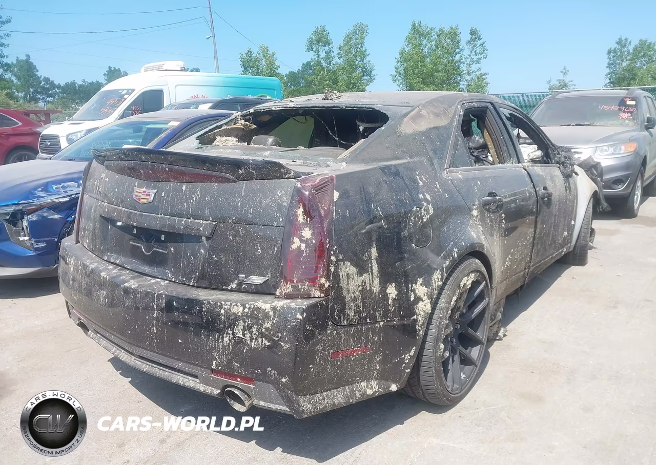 2012 Cadillac Cts-V VIN:1G6DV5EP8C0143906 - 4
