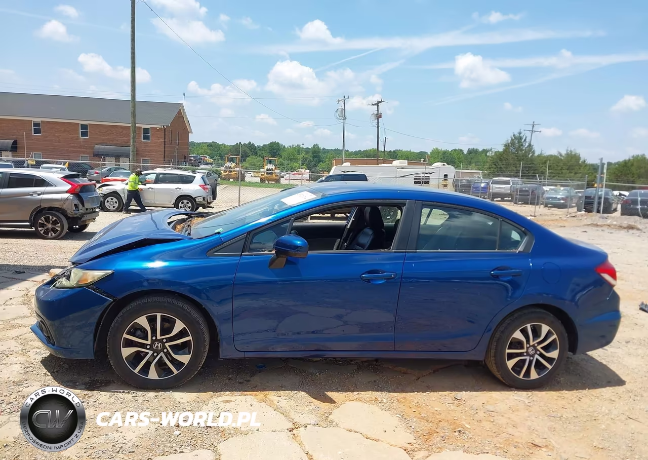 2015 Honda Civic Lx VIN:19XFB2F57FE237264 - 14