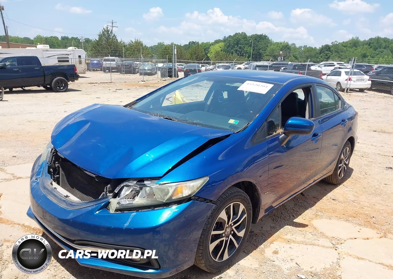 2015 Honda Civic Lx VIN:19XFB2F57FE237264 - 2