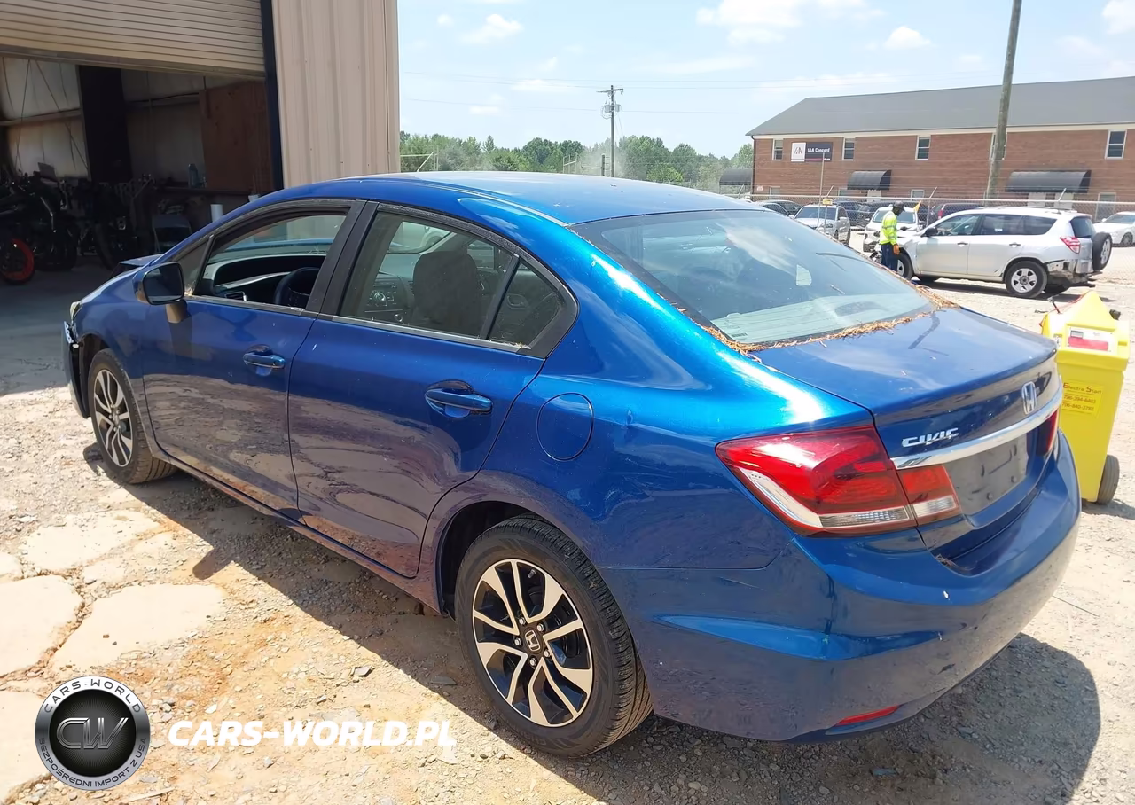 2015 Honda Civic Lx VIN:19XFB2F57FE237264 - 3