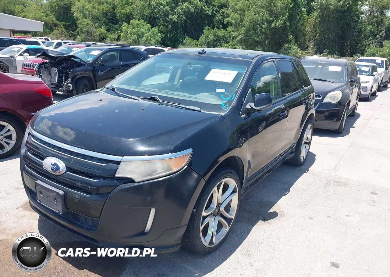 2012 Ford Edge Sport VIN:2FMDK3AK0CBA25878 - 2