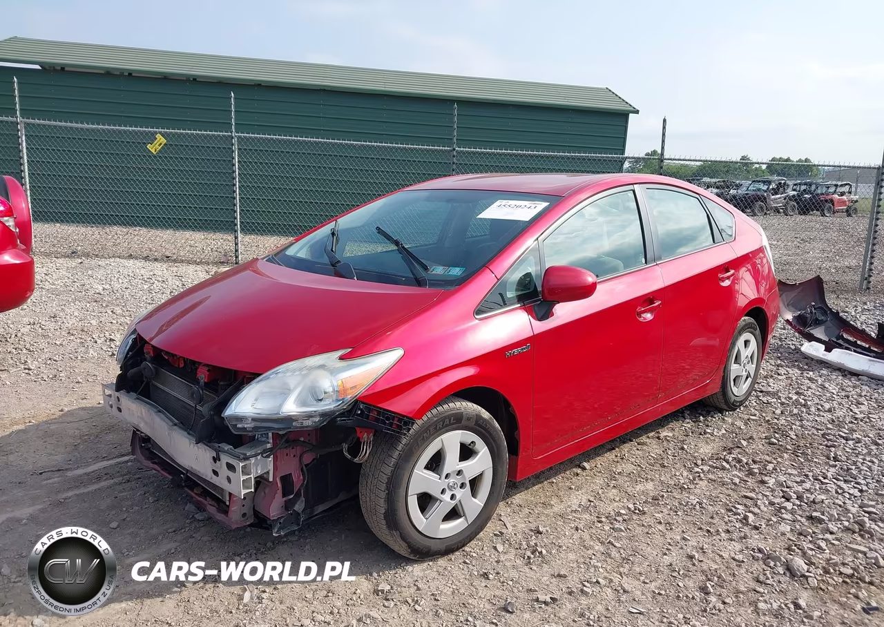 2011 Toyota Prius Two VIN:JTDKN3DU2B1402186 - 2