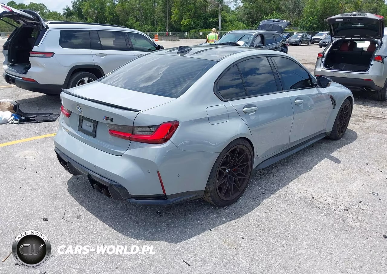 2022 BMW M3 Competition VIN:WBS33AY06NFM31308 - 4