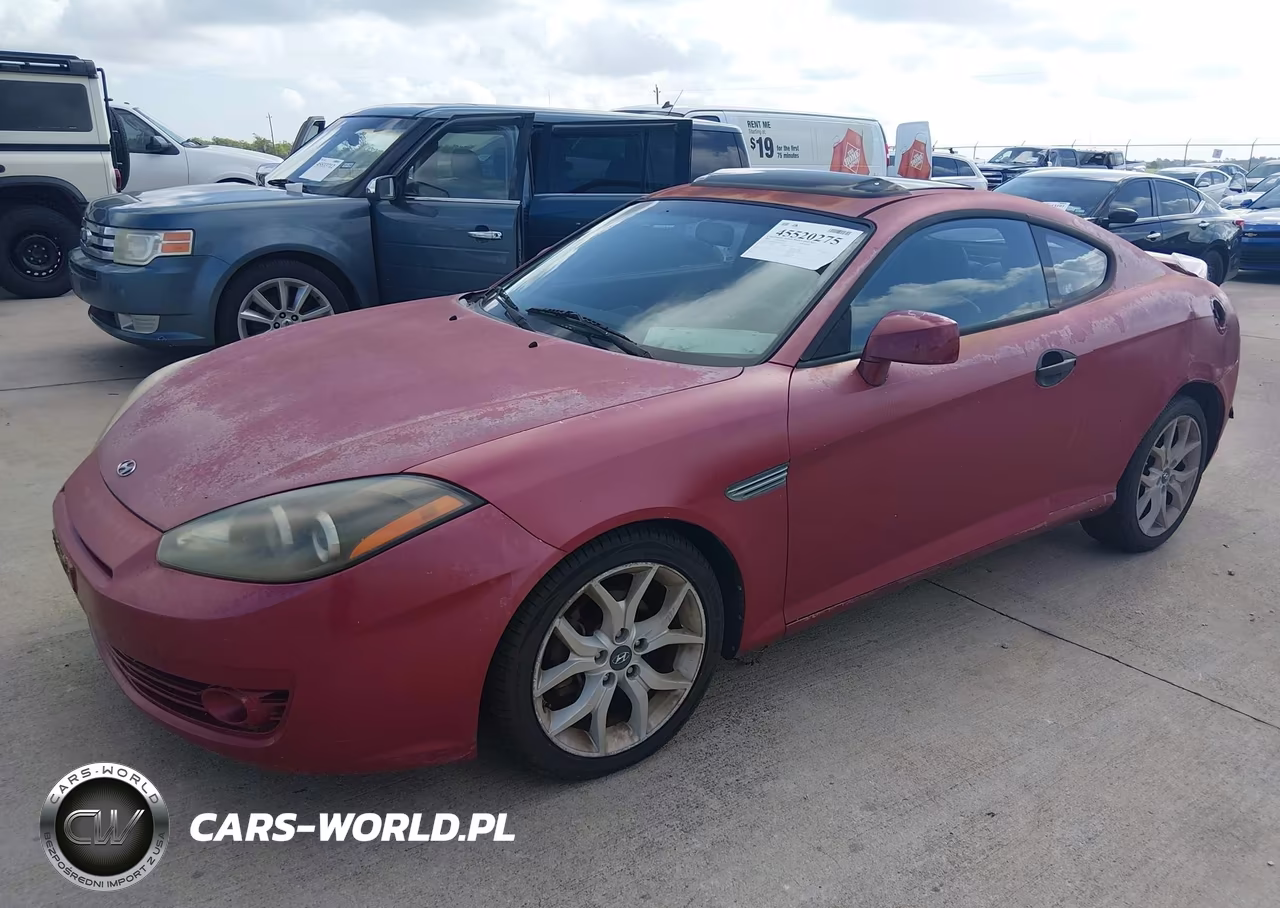 2008 Hyundai Tiburon Gt-Gt Limited-Se VIN:KMHHN66F58U276600 - 2