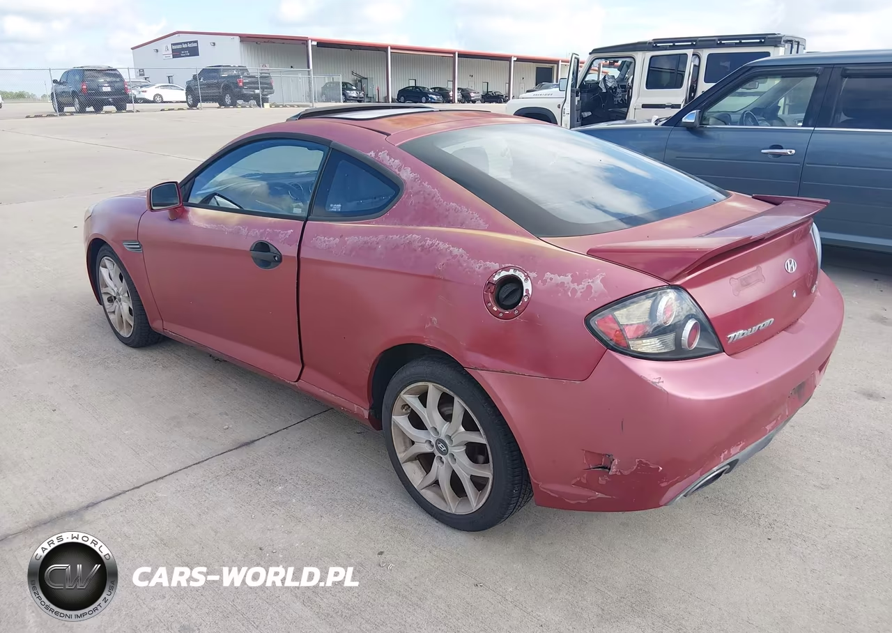 2008 Hyundai Tiburon Gt-Gt Limited-Se VIN:KMHHN66F58U276600 - 3