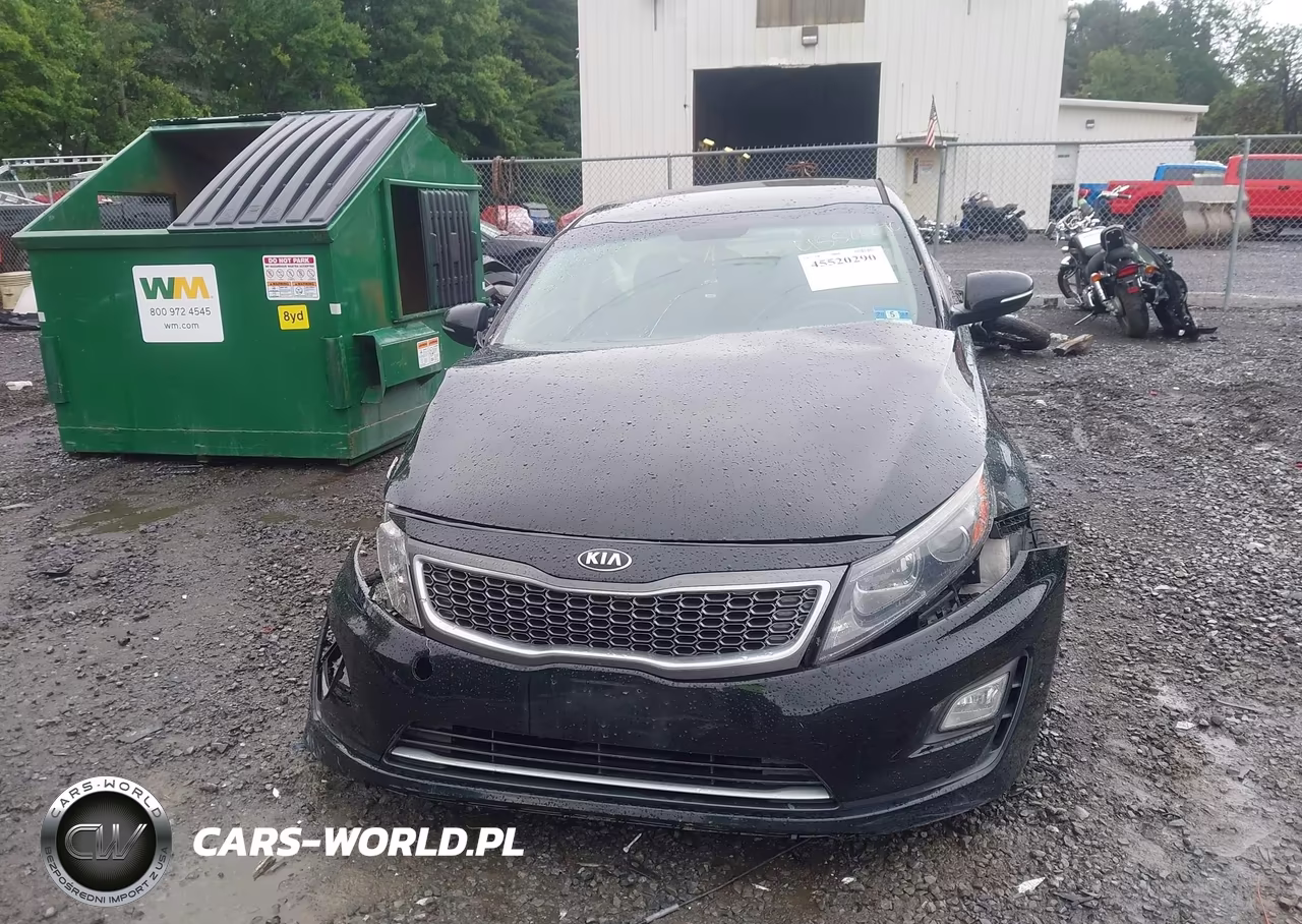 2014 Kia Optima Hybrid Lx VIN:KNAGM4AD0E5075462 - 12