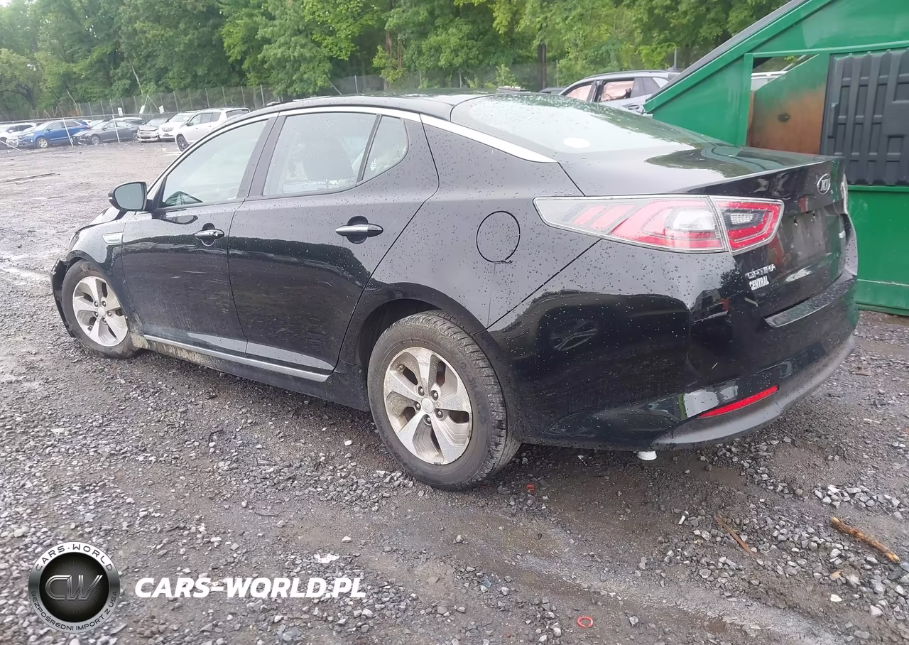 2014 Kia Optima Hybrid Lx VIN:KNAGM4AD0E5075462 - 3
