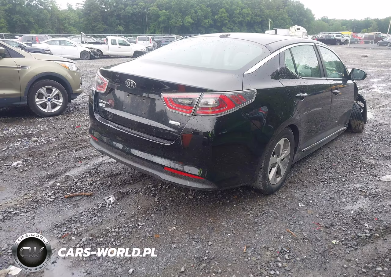 2014 Kia Optima Hybrid Lx VIN:KNAGM4AD0E5075462 - 4