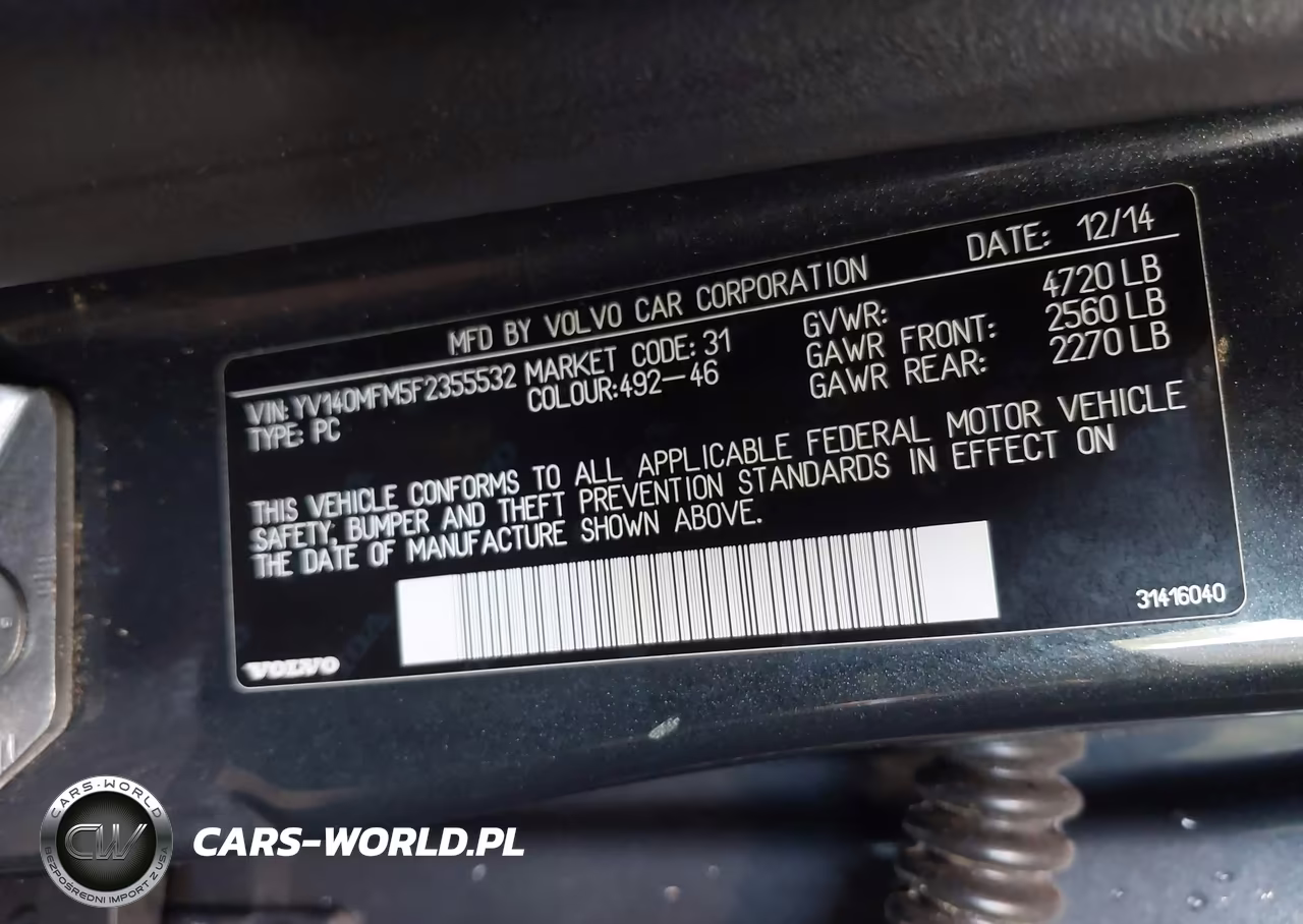 2015 Volvo S60 T5 Platinum VIN:YV140MFM5F2355532 - 9
