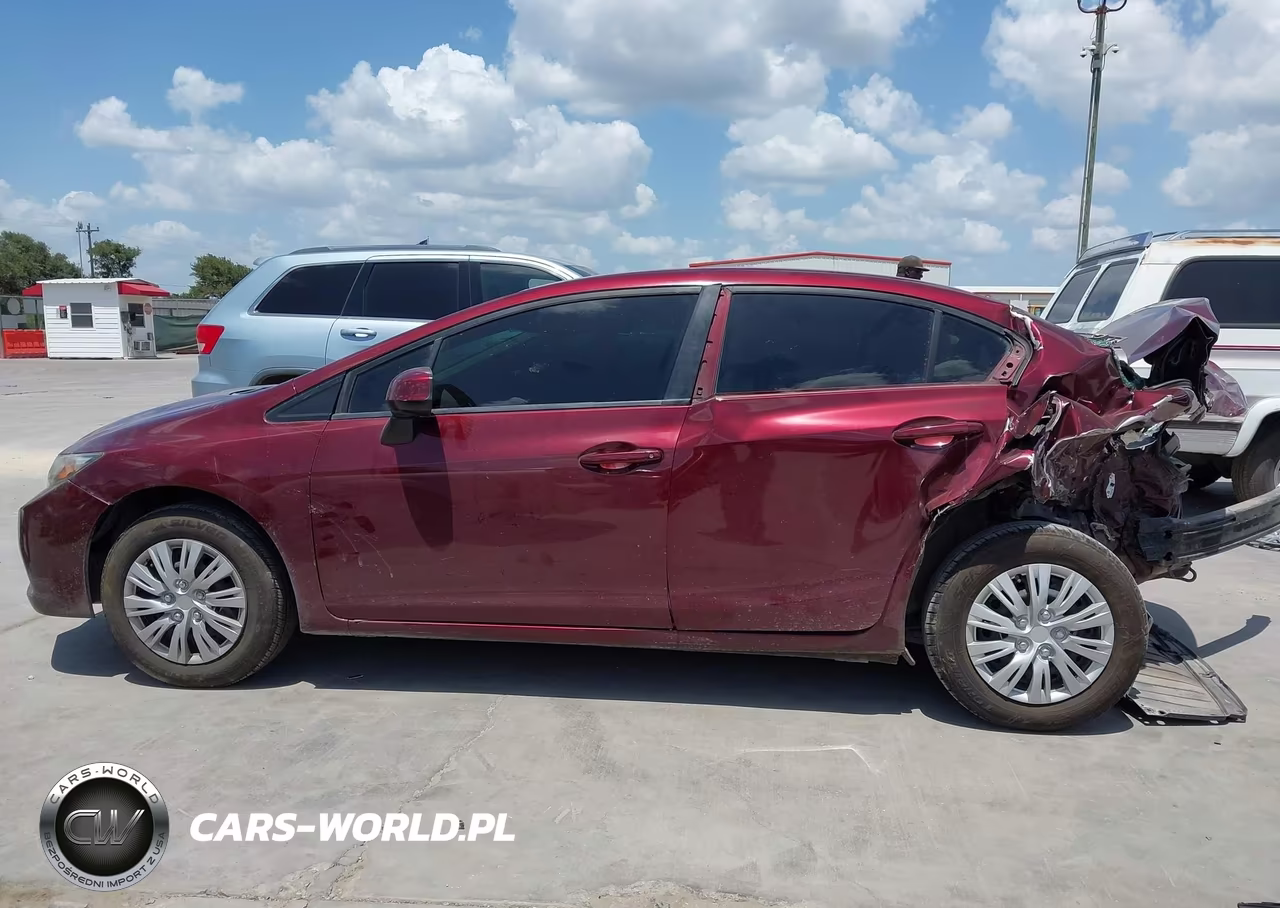 2013 Honda Civic Lx VIN:2HGFB2F54DH593187 - 15