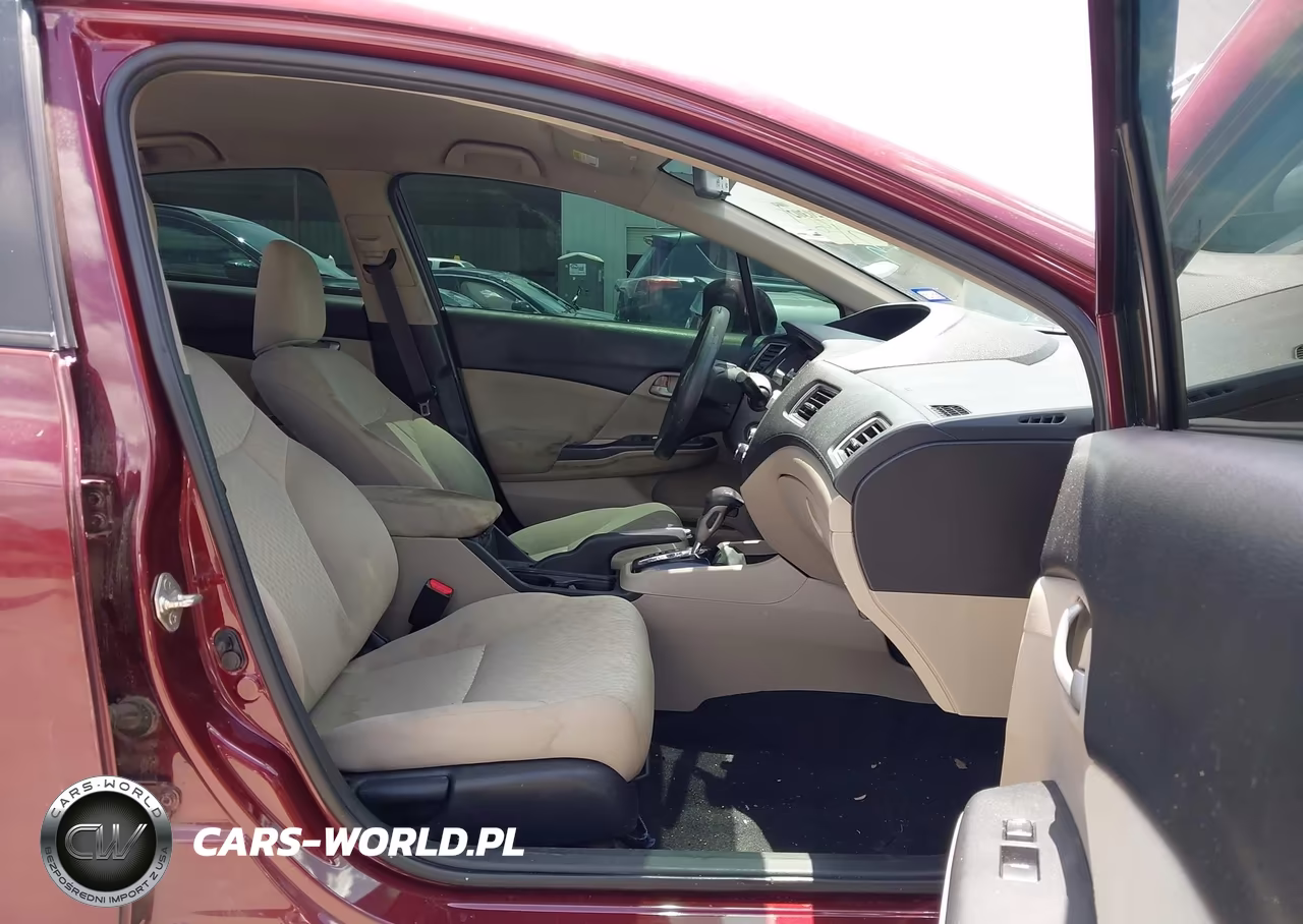 2013 Honda Civic Lx VIN:2HGFB2F54DH593187 - 5