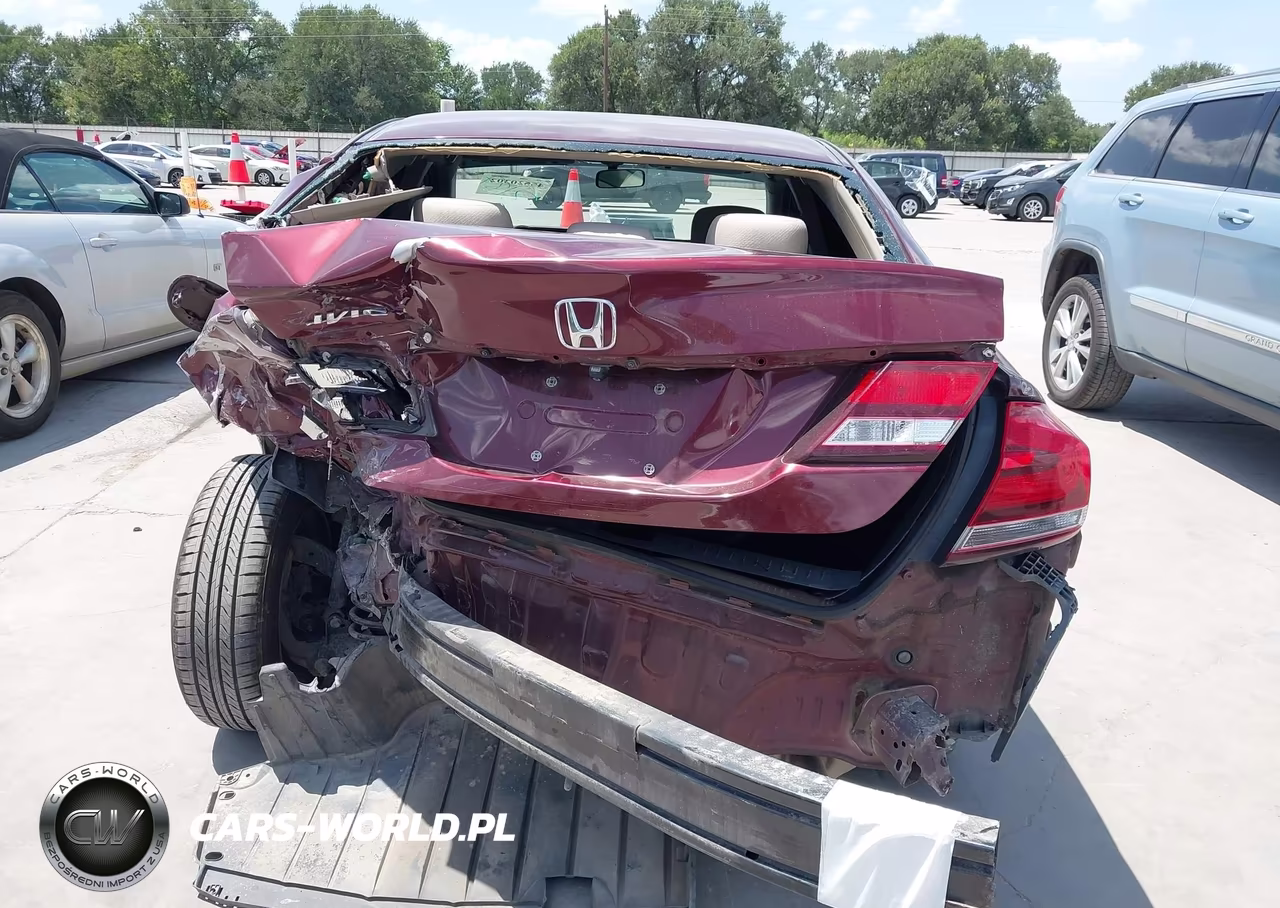 2013 Honda Civic Lx VIN:2HGFB2F54DH593187 - 6