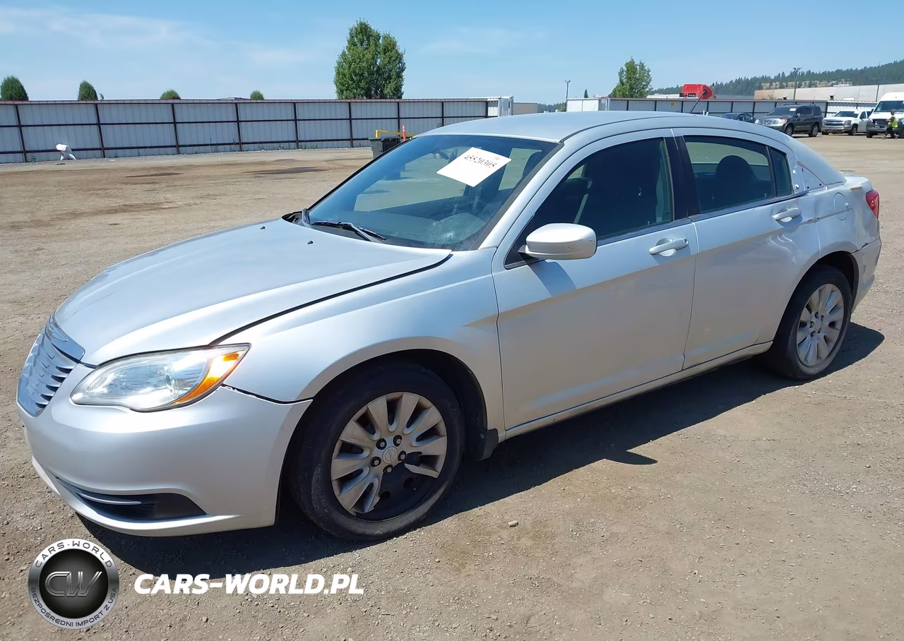 2012 Chrysler 200 Lx VIN:1C3CCBAB8CN101346 - 2