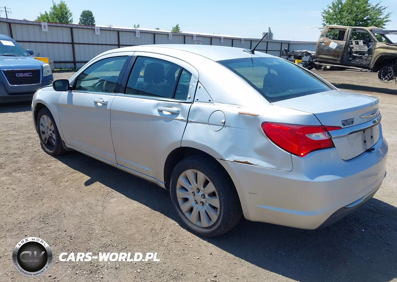 2012 Chrysler 200 Lx VIN:1C3CCBAB8CN101346 - 3