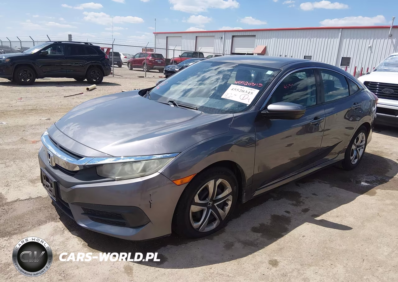 2016 Honda Civic Lx VIN:19XFC2F51GE205229 - 2